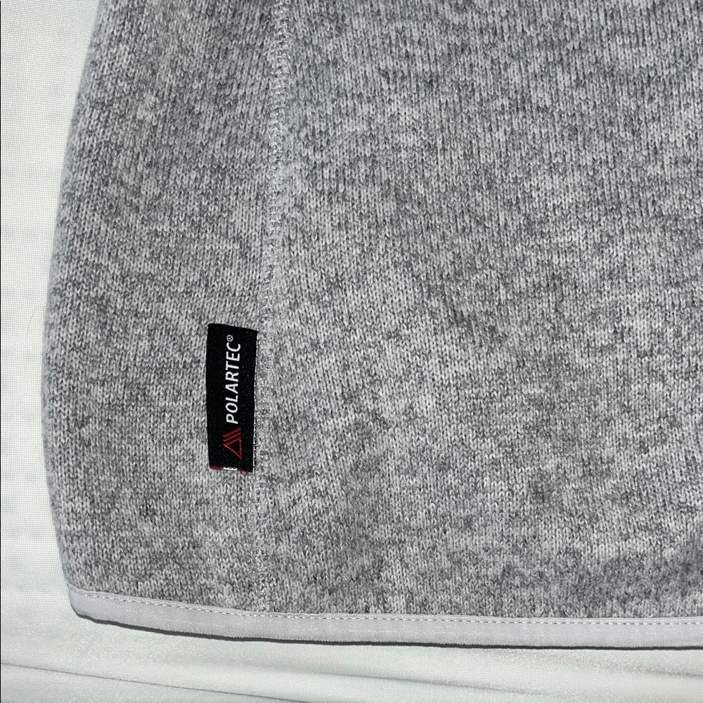 Helly Hansen Light Gray Zip-Up Jacket - image 3